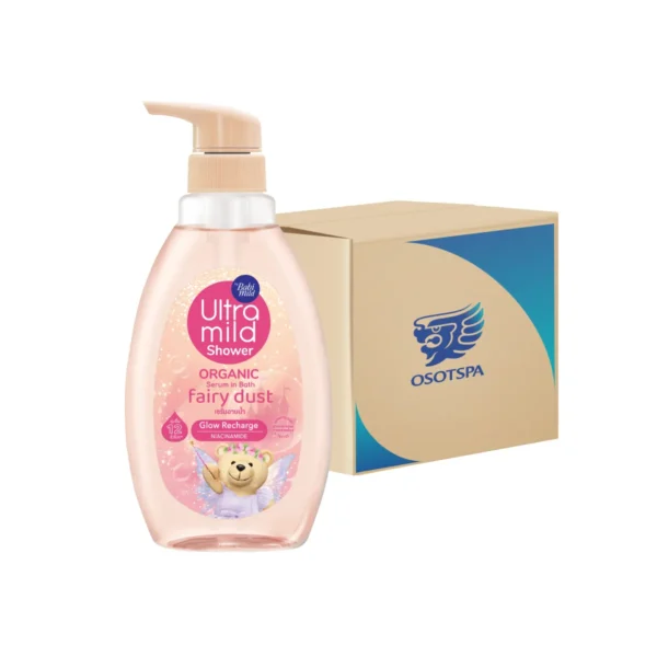 personal-care-1421 อัลตร้ามายด์ สบู่อาบน้ํา ออร์แกนิก มอยส์เจอร์ไรซิ่ง แฟรี่ ดัสต์ 370 มล. x12