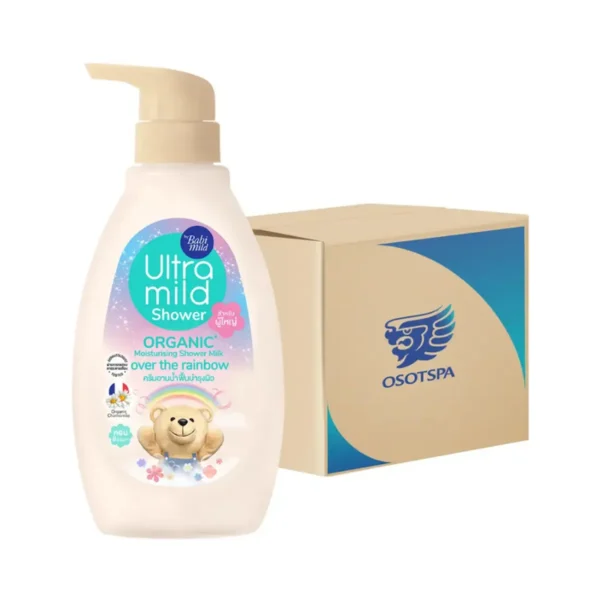 อัลตร้ามายด์ สบู่เหลวอาบน้ําออร์แกนิค Over The Rainbow 380ml x12