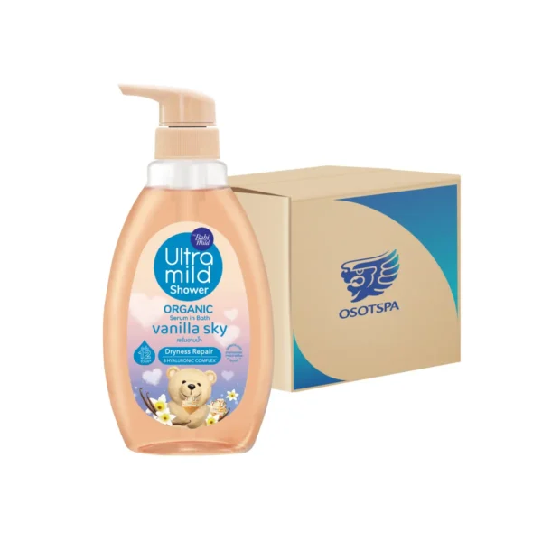 personal-care-1434 อัลตร้ามายด์ สบู่อาบน้ํา ออร์แกนิก มอยส์เจอร์ไรซิ่ง วานิลลา สกาย 370 มล. x12