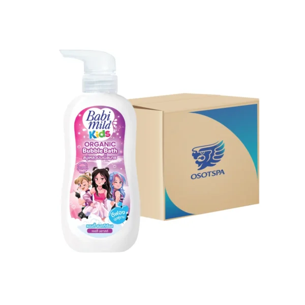 เบบี้มายด์ คิดส์ สบู่อาบน้ําออร์แกนิก แอนตี้แบคทีเรีย เจลลี่ บลาสต์ 400 มล. x12