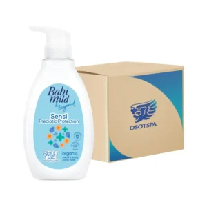 เบบี้มายด์ สบู่เหลวอาบน้ํา Prebiotic Organic 380ml x12
