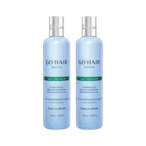 GO HAIR Age Younger อาหารผมสําหรับผมหยักศก 250ml X2