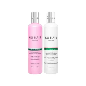 personal-care-1474 GO HAIR Repair Treatment + Professional Hair Mask ทรีตเมนต์คอลลาเจนและอาหารผมเส้นเล็ก 250ml X2