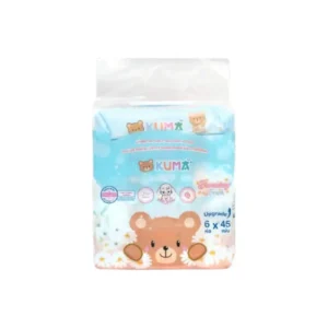 personal-care-1494 KUMA - คุมะ 1 หิ้ว กระดาษทิชชู่เปียกคุมะBlooming Fresh รุ่นฝาปิด 45 แผ่น กลิ่นบลูมมิ่งเฟรช (เซ็ต 1 หิ้ว 6 ห่อ)