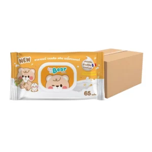 personal-care-1495 LALABEAR - ลาลาแบร์ ยกลัง 6 หิ้ว ทิชชู่เปียก ลาลาแบร์ กลิ่นข้าวโอ๊ต Oat milk หอม อ่อนโยน จํานวน 65 แผ่น (ยกลัง 6 หิ้ว)