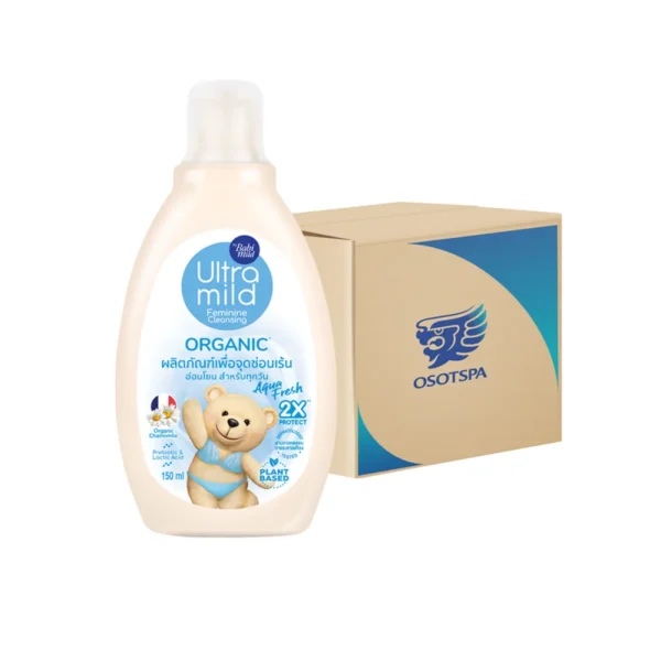 อัลตร้ามายด์ ผลิตภัณฑ์ล้างจุดซ่อนเร้นออร์แกนิค Aqua Fresh 150ml x24