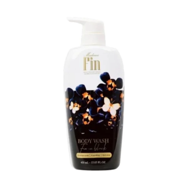 Madame Fin มาดามฟินของแท้ ครีมอาบน้ํา (450 ml. / ขวด). ดํา