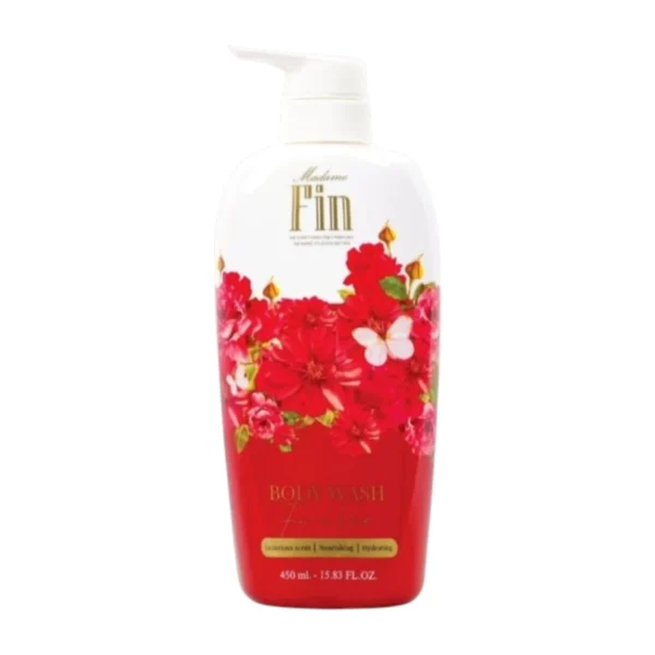 Madame Fin มาดามฟินของแท้ ครีมอาบน้ํา (450 ml. / ขวด) แดง