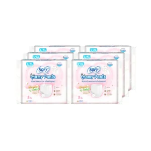 personal-care-1521 โซฟี มามี่ แพ้นท์ ผ้าอนามัยแบบกางเกง L-XL 2 ชิ้น x 6