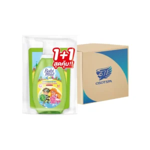 เบบี้มายด์ สบู่เหลวอาบสระ (มายด์คิดส์) Soda Popz (ม่วง) 390ml+200ml x12