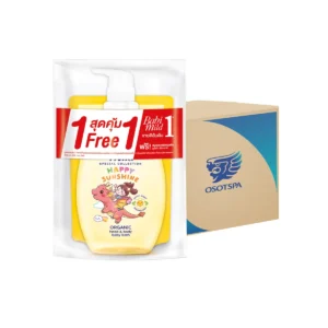 personal-care-1536 เบบี้มายด์ สบู่อาบน้ํา แฮปปี้ ซันชายน์ 800 มล. + ชนิดเติม 350 มล. x12