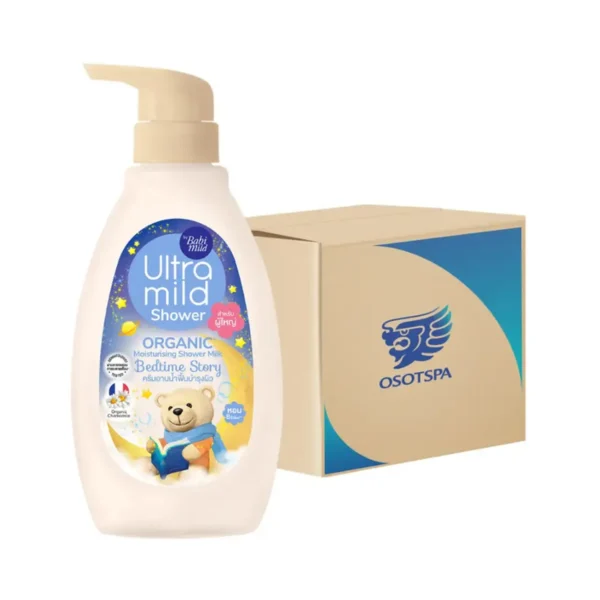 อัลตร้ามายด์ สบู่เหลวอาบน้ําออร์แกนิค Bedtime Story 380ml x12
