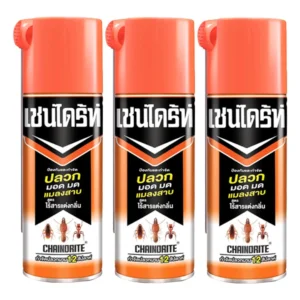 เชนไดร้ท์ สเปรย์กําจัดปลวก มด แมลง สูตรไร้กลิ่น 300 มล. x 3