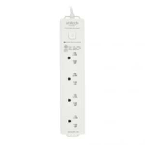 แอนิเทค ปลั๊กไฟ 4 Way 1 Switch 3 ม. (H343) สีขาว