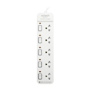 Anitech แอนิเทค ปลั๊กไฟ รุ่น H2153-WH สายยาว 3 เมตร [สินค้ารับประกัน 2 ปี]