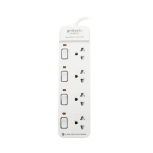 Anitech แอนิเทค ปลั๊กไฟ รุ่น H2145-WH สายยาว 5 เมตร [สินค้ารับประกัน 2 ปี]