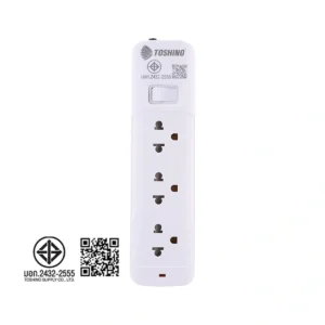 โตชิโน่ ปลั๊กไฟ 3 Way 1 Switch 3M. (SO-33)
