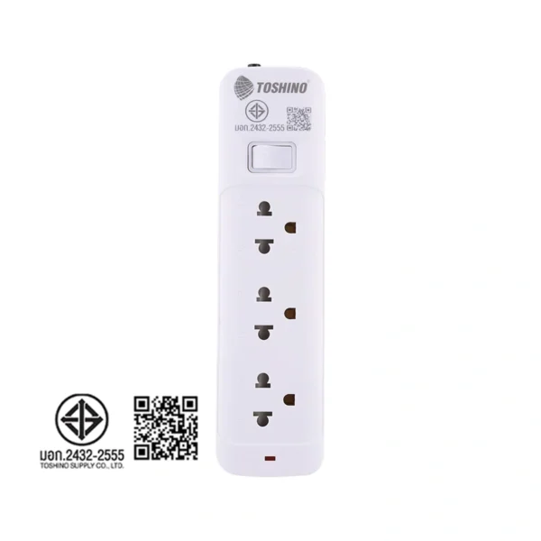โตชิโน่ ปลั๊กไฟ 3 Way 1 Switch 3M. (SO-33)