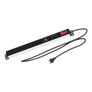 power-supply-0067 Asaki Power Strip ปลั๊กไฟ PDU กันไฟกระชาก มี มอก กําลังไฟ 3600W ยาว 5m. รุ่น AK-PL53 6R5 รับประกัน 3 ปี สีขาว แถม เม้าส์