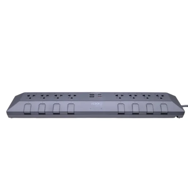Vox ปลั๊กไฟ Studio 8Outlet 8Switch 2USB + 1Type-C PD20W GREY