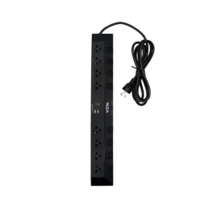 Vox ปลั๊กไฟ Studio 8Outlet 8Switch 2USB + 1Type-C PD20W BLACK