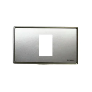 power-supply-0076 SIEMENS DELTA® Relfa ฝา 1 ช่อง 1 M ขนาด 120 มม. สีเงิน