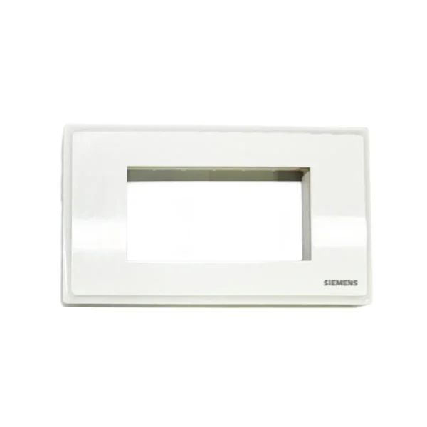 SIEMENS DELTA® Relfa ฝา 1 ช่อง 3 M ขนาด 120 มม. สีขาว