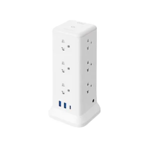 Deli ปลั๊กไฟ 12 ช่อง 5M USB รุ่น ET896(05)
