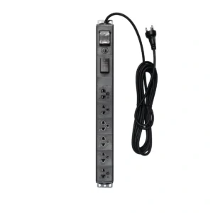 จีลิงค์ รางปลั๊กไฟ PDU 6 ช่อง สาย 5 ม. รุ่น GPDU-08K สีดํา