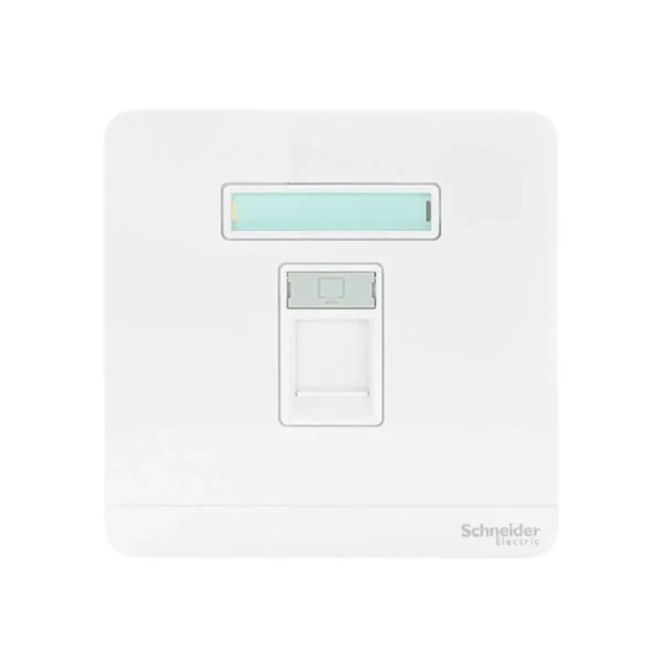 Schneider Electric ชุดเต้ารับคอมพิวเตอร์ Cat5E RJ45 รุ่น AvatarOn E สีขาว | E8331RJS5_WE | Ucanbuys