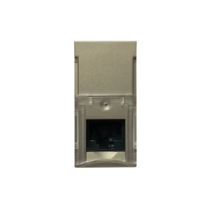 power-supply-0236 BTicno เต้ารับคอมพิวเตอร์ (LAN) RJ45 Cat.6 ขนาด 1 ช่อง สีไทเทเนียม รุ่น Nexy | QT4279C6