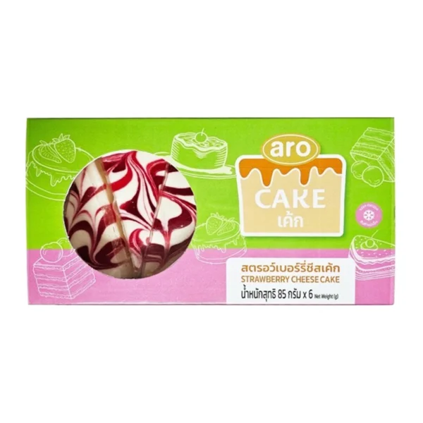 เอโร่ โกลด์ สตอเบอรี่ชีสเค้ก 450 ก.