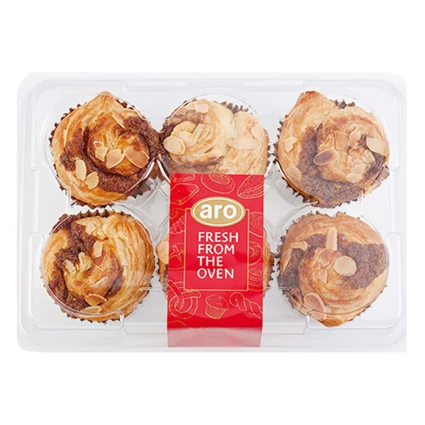 ready-to-eat-0054 เดนิชอัลมอนด์40กรัมX6
