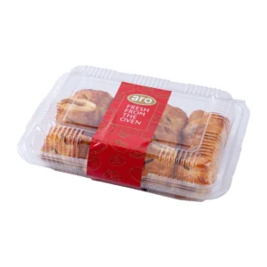 ready-to-eat-0096 เอโร่ มินิพัฟไส้สับปะรด 23 ก. 12 ชิ้น