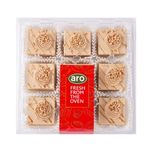 ready-to-eat-0097 เอโร่ โกลด์ มินิเค้กครีมกาแฟ 20 ก. 9 ชิ้น
