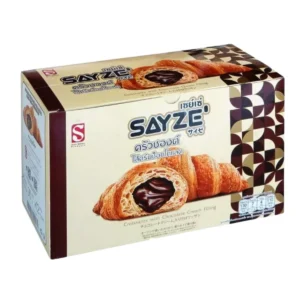 ready-to-eat-0153 SAYZE' ครัวซองต์ ช็อกโกแลต น้ําหนัก 35 กรัม ต่อชิ้น 12 ชิ้น