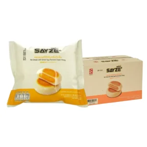 ready-to-eat-0168 SAYZE' แพนเบรด ครีมไข่เค็ม น้ําหนัก 35 กรัม ต่อชิ้น ยกลัง 12 กล่อง 144 ชิ้น