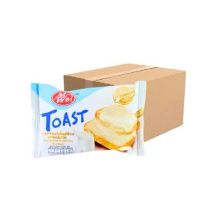 ขนมปังแซนด์วิชพรีเมี่ยมไส้นม (ตราเหม่ยเว่ย)น้ําหนัก30 กรัม 1x 12ชิ้น