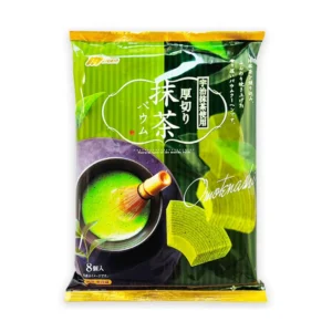 เค้กบามคูเฮน รสมัทฉะ ขนาด 195 กรัม Baumkuchen Matcha (Marukin Brand)