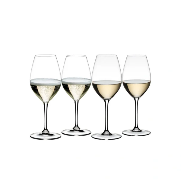 riedel-005 รีเดล แก้วไวน์ขาว แก้วแชมเปญ Wine Friendly White wine Champagne x 4