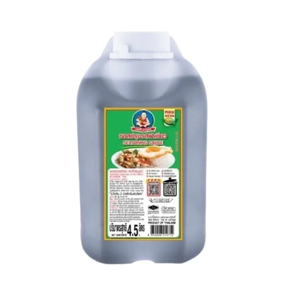 sauce-seasoning-0075 ตราเด็กสมบูรณ์ ซอสปรุงรสฝาเขียว 4.5 ลิตร