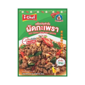 ไอ-เชฟ เครื่องปรุงสําเร็จ ผัดกะเพรา 50 ก.