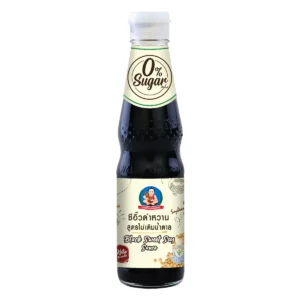 sauce-seasoning-0110 ตราเด็กสมบูรณ์ ซีอิ๊วดําหวานคีโต 330 ก.