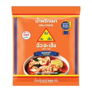 sauce-seasoning-0118 ฉั่วฮะเส็ง น้ําพริกเผา สูตรต้มยํา 500 ก.