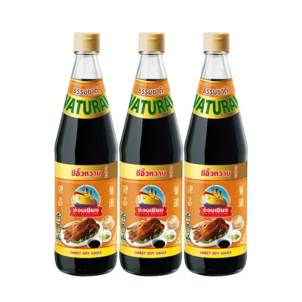 sauce-seasoning-0124 ง่วนเชียง ซีอิ๊วหวาน ขนาด 970 ก. x 3
