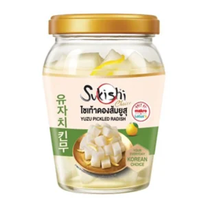 sauce-seasoning-0125 ซูกิชิ ไชเท้าดองส้มยูสุ 500 ก.