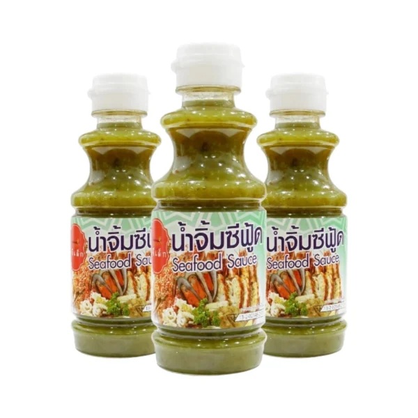 เจ๊เล็ก น้ําจิ้มซีฟู้ด ขวดพลาสติก ขนาด 250 กรัม แพ็ค 3 ขวด