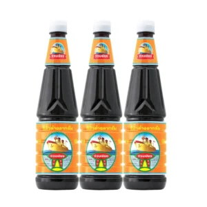 sauce-seasoning-0164 ง่วนเชียง ซีอิ๊วดําฉลากส้ม ขนาด 940 ก. x 3