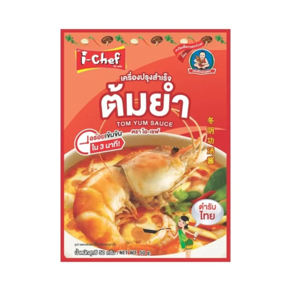 sauce-seasoning-0189 ไอ-เชฟ เครื่องปรุงสําเร็จ ต้มยํา 50 ก.