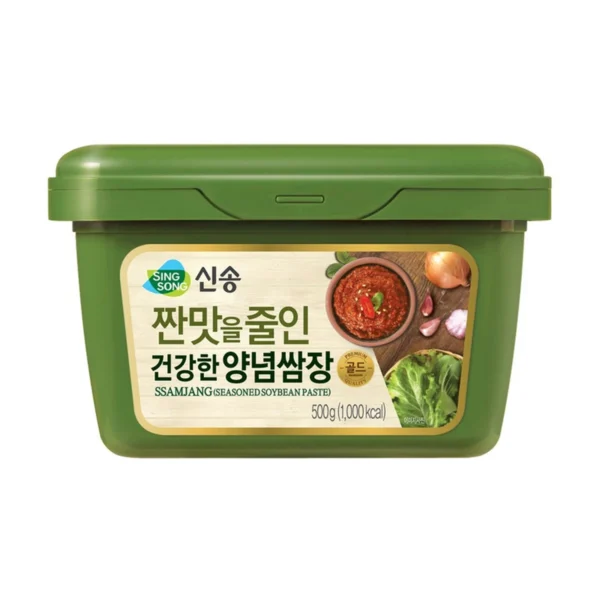 sauce-seasoning-0206 ซัมจัง หรือ น้ําจิ้มปิ้งย่างเกาหลี (SSAMJANG) ขนาด 500 กรัม แบรนด์ ซิงซอง